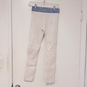 Never worn SIMON MILLER logo leggings in white. Size xs